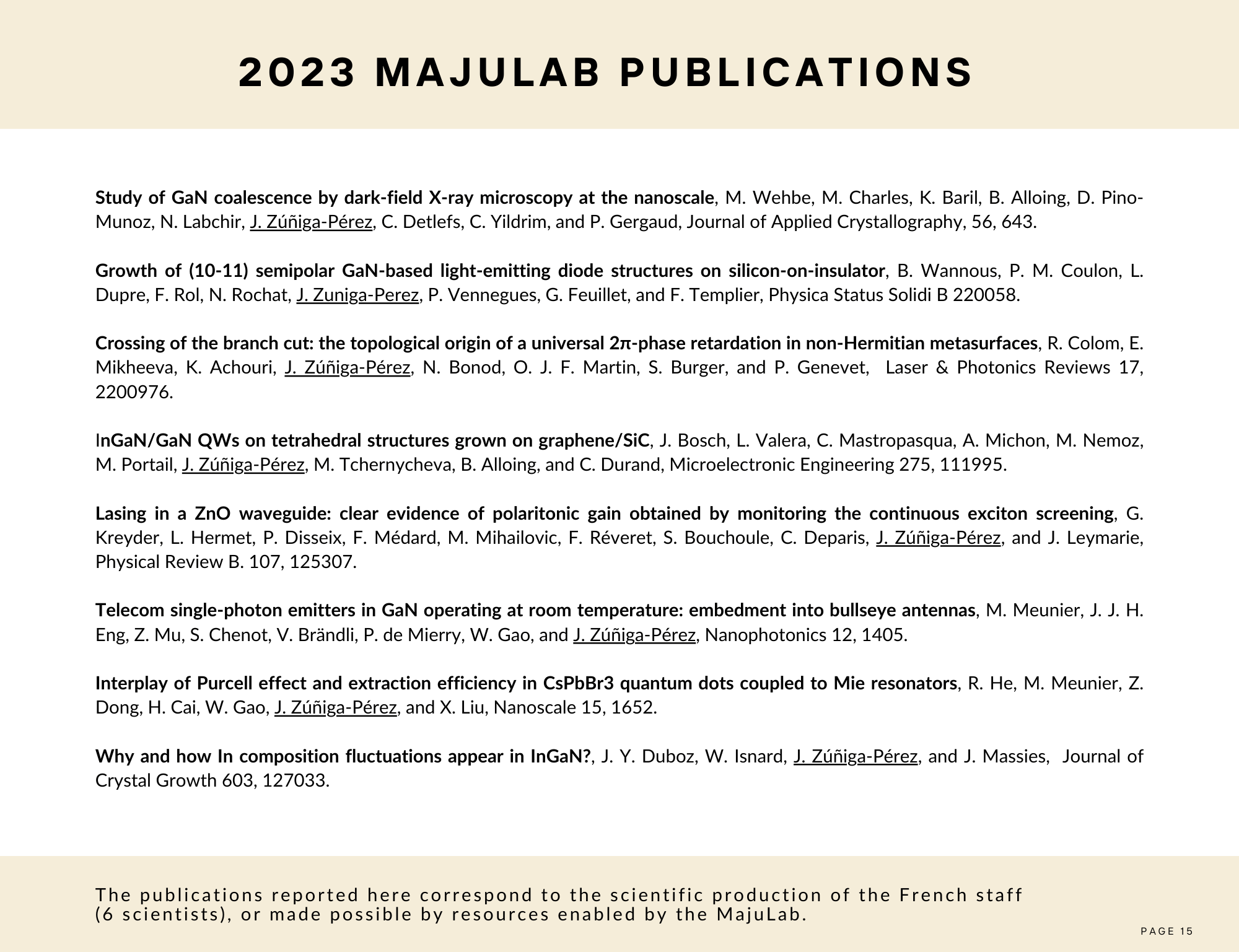 MajuLab 2023 booklet