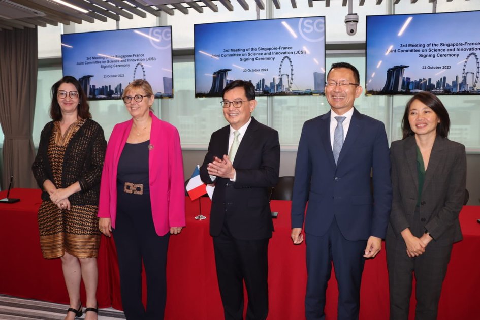 Singapore and France Strengthen Research, Innovation and  Enterprise (RIE) Partnerships at 3rd Joint Committee on Science and Innovation Meeting